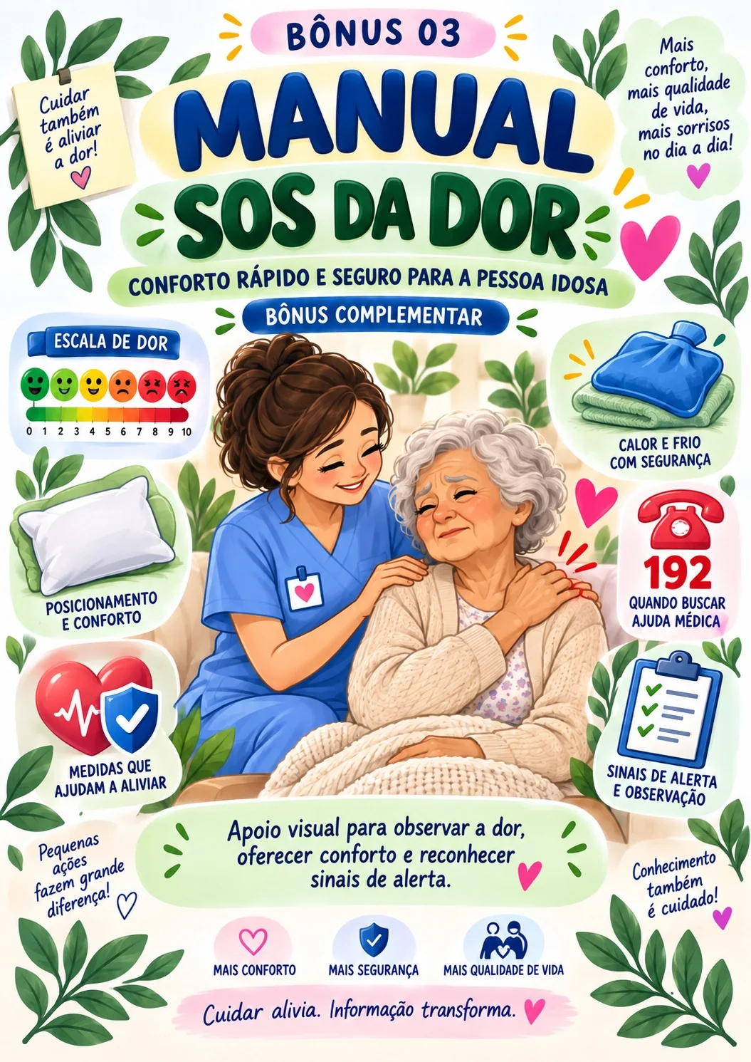 Capa do Manual SOS da Dor